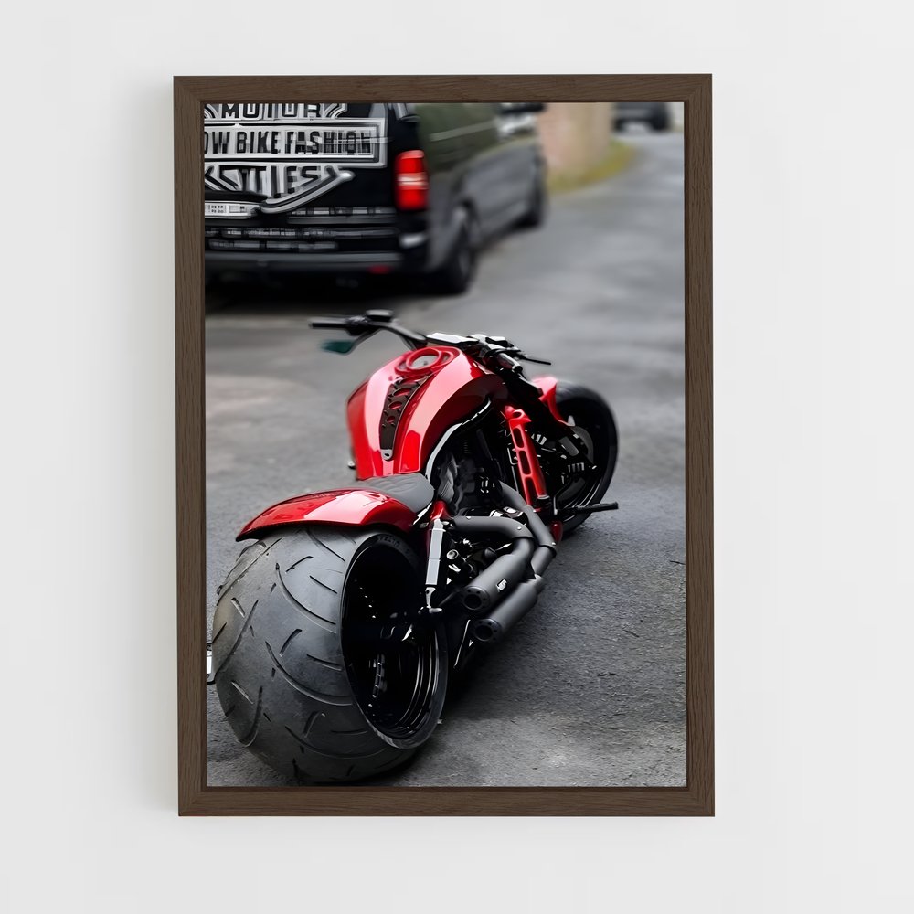 Poster Énigme nocturne rod – affiche Harley-Davidson (vue 5)